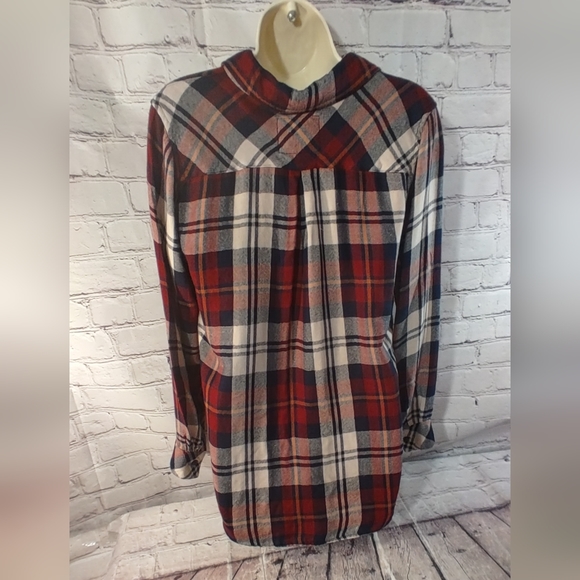 Rails Plaid Red Button Down Flannel Shirt M - Picture 2 of 14